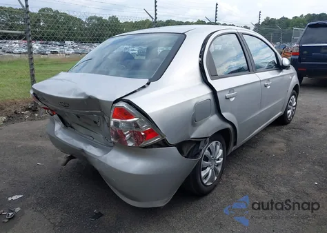 2007 Chevrolet Aveo Ls z USA, uszkodzony, nr VIN KL1TD56617B175860